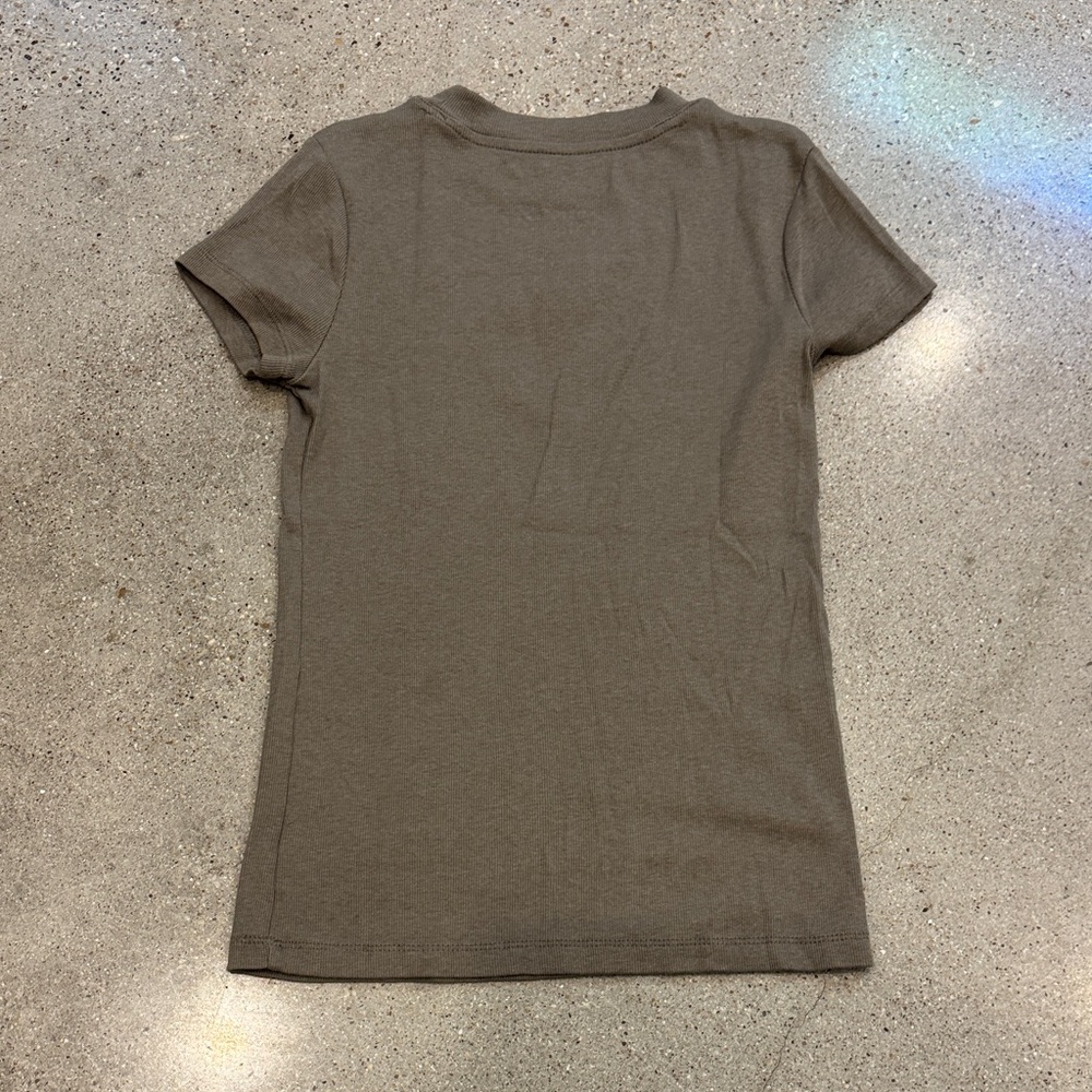 a new day Short Sleeve Tees - Teal and Brown - Picture 2 of 6